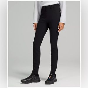 LULULEMON NWOT City Sleek Slim-Fit 5 Pocket High-Rise Pant womens size 8 black